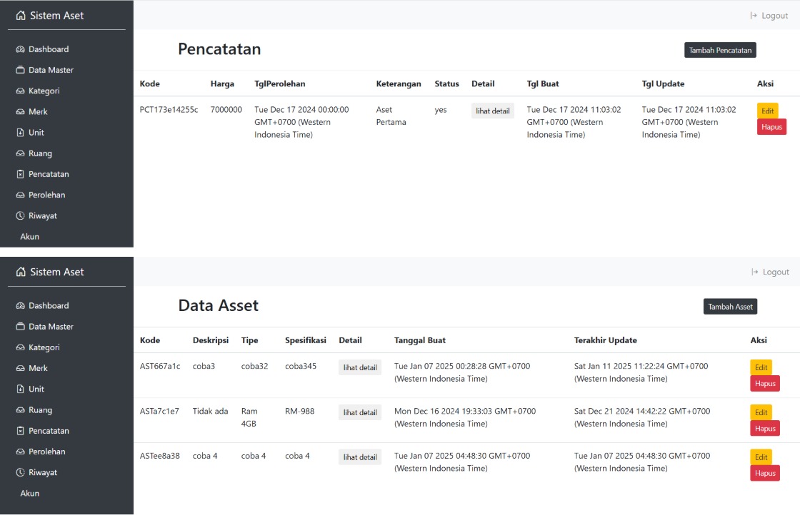 System Information WEB APP